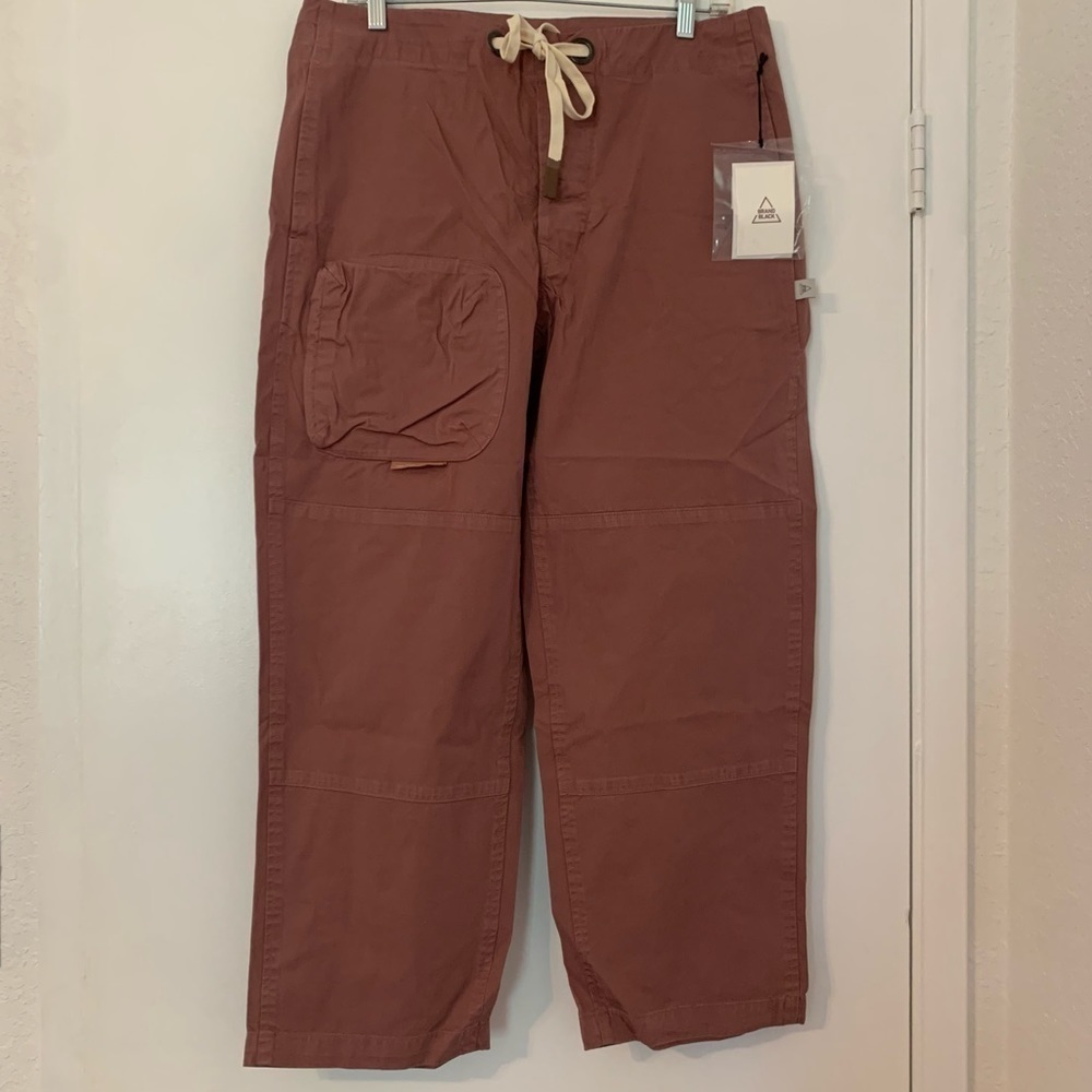 BrandBlack Stanley Cropped Ankle Cargo Pants Streetwear Gorpcore Small